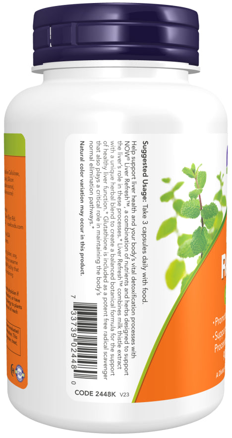 Now Liver Refresh 90cp-[HealthWay]