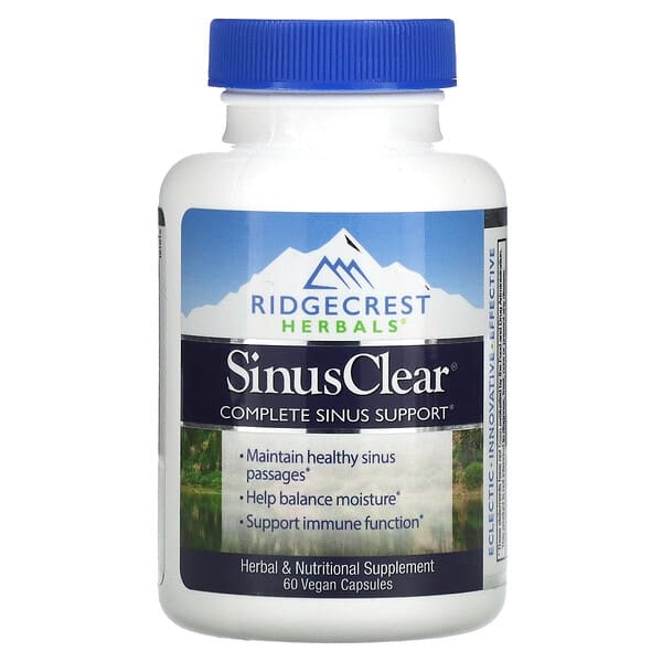 RidgeCrest SinusClear 60cp-[HealthWay]