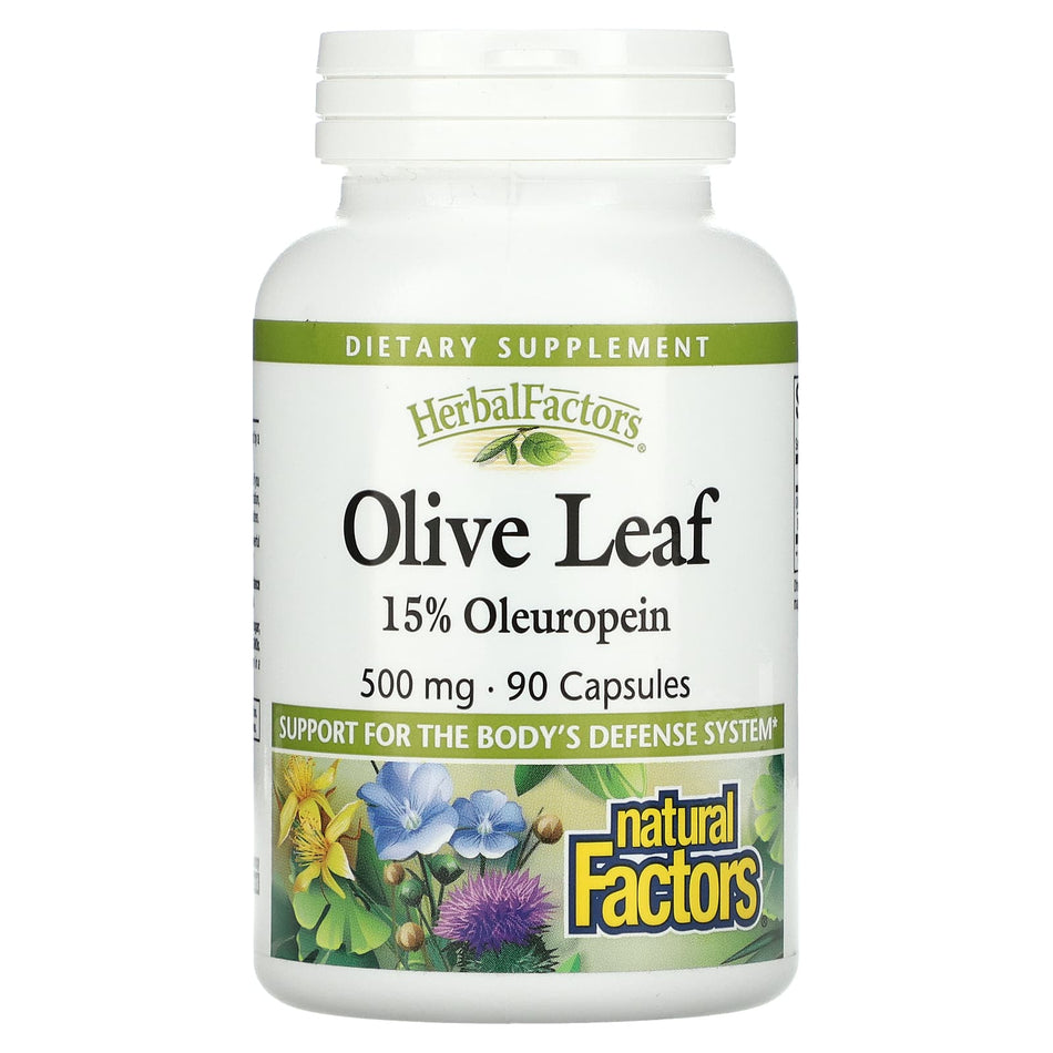 Nat Factors Olive Leaf 90c-[HealthWay]