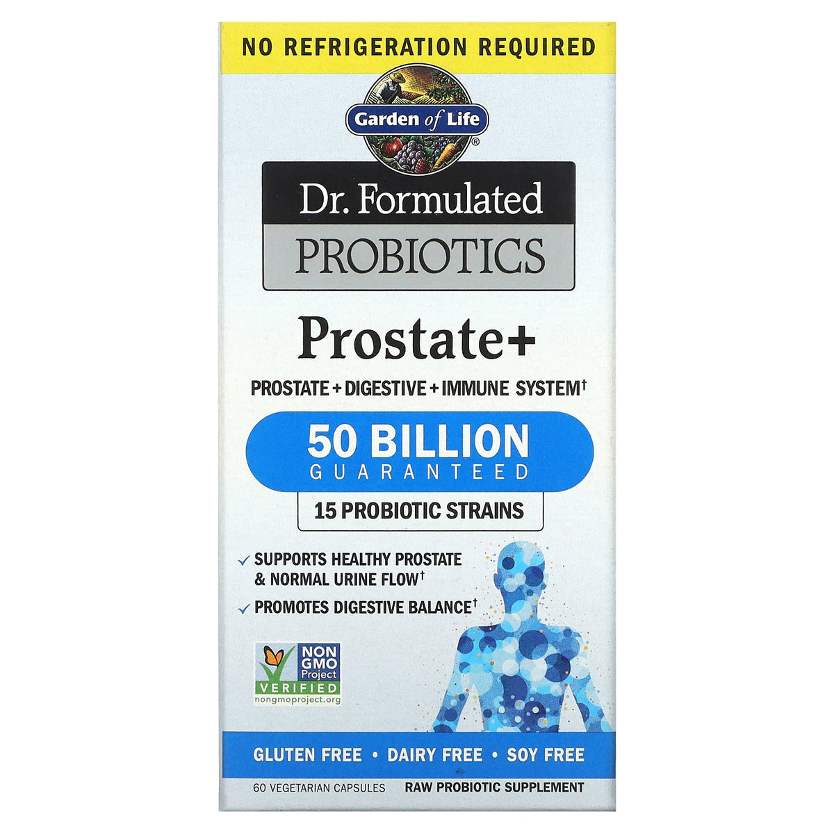 Garden of Life Dr Probiotic Prostate SS 60vc-[HealthWay]