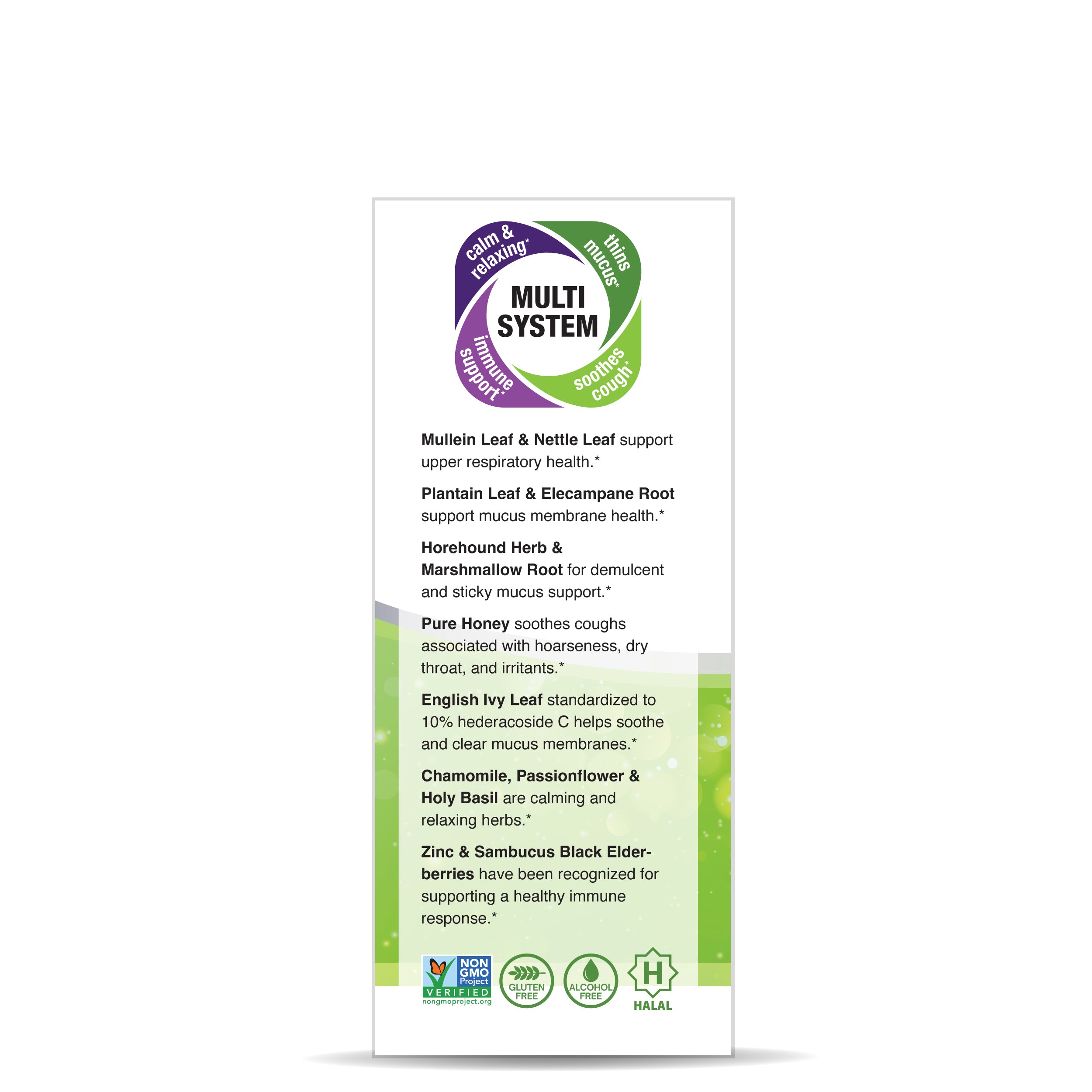 Natures Answer MulleinX Syrup 4oz