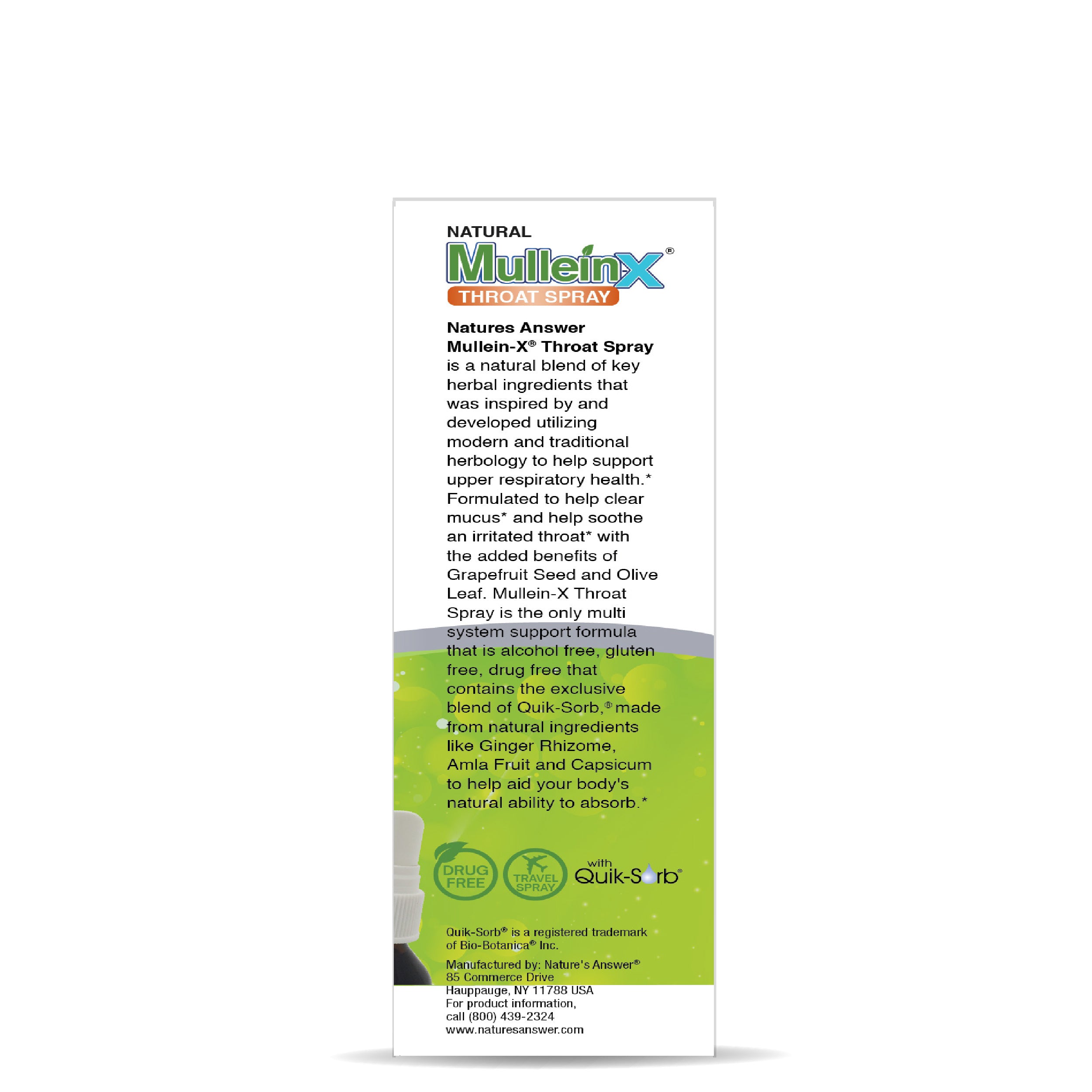 Natures Answer MulleinX Spray 2oz