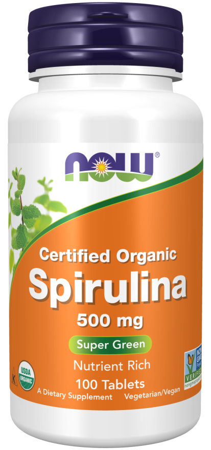 Now Spirulina 500mg 100t-[HealthWay]