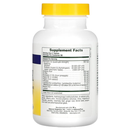 Natures Plus Ultra-Zyme 180tb-[HealthWay]