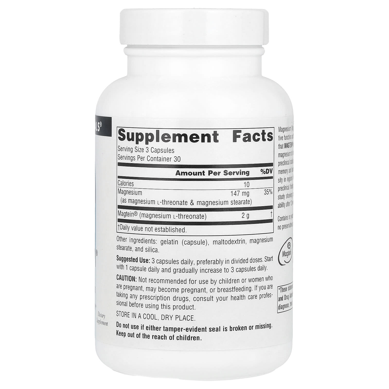 Source Naturals Magtein 667mg 90cp