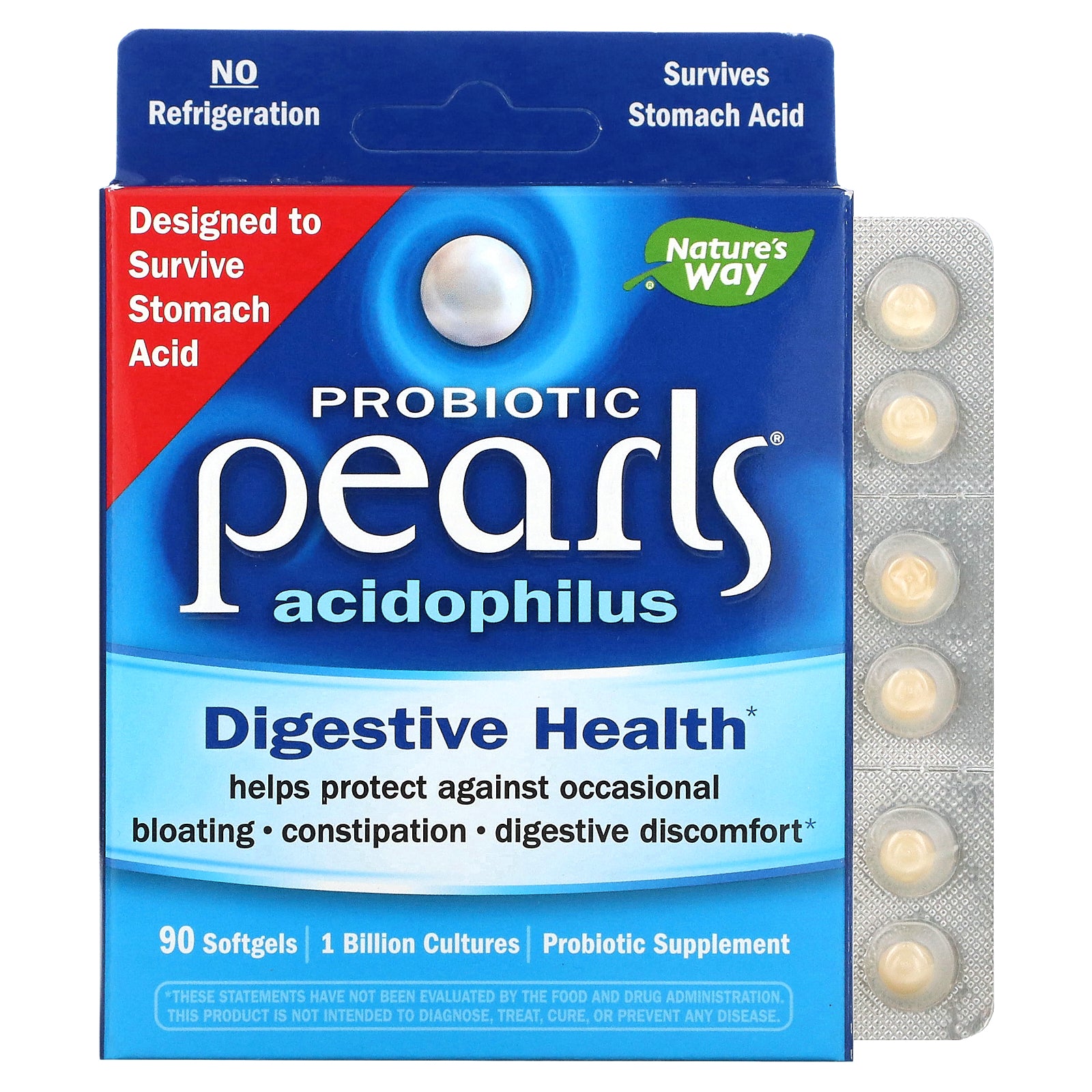 Natures Way Pearls 90sg-[HealthWay]
