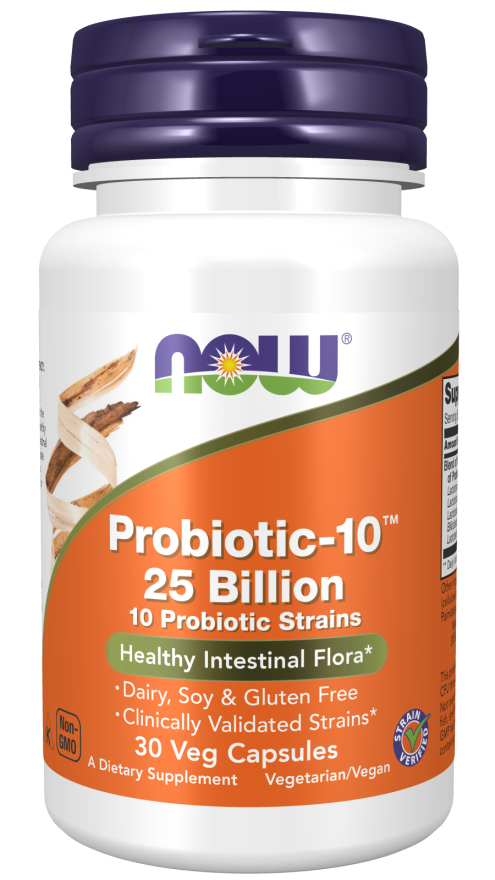 Now Probiotic-10 100B 30vc-[HealthWay]