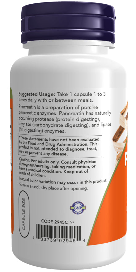 Now Pancreatin 2000 100cp-[HealthWay]