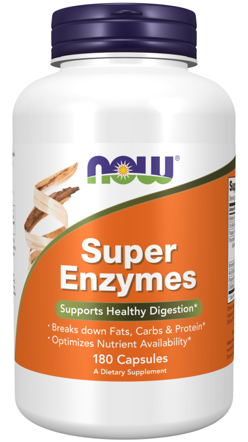 Now Super Enzymes 180cp-[HealthWay]