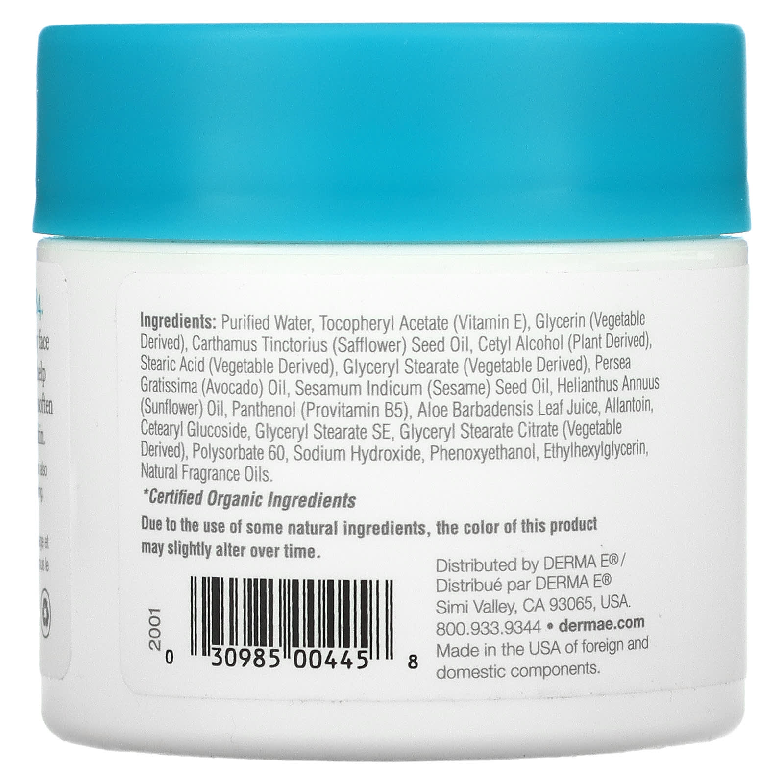 Derma E Vit E 12000 Cream 4oz-[HealthWay]