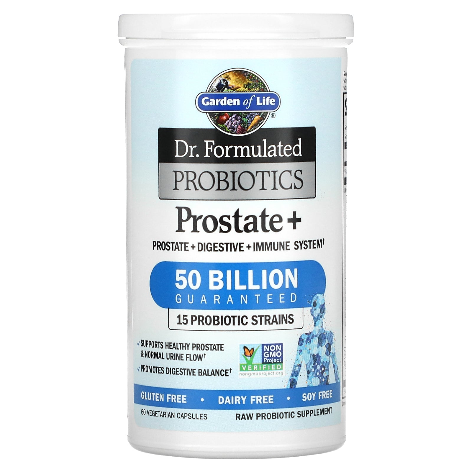 Garden of Life Dr Probiotic Prostate SS 60vc-[HealthWay]