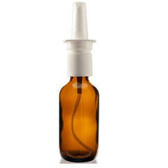 Amber Glass Nasal Spray 2oz