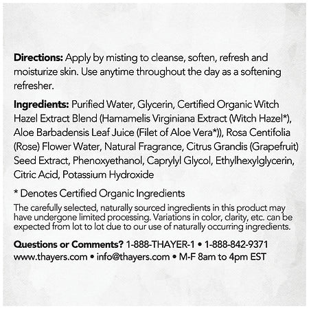 Thayers Which Hazel Rose Mist 3oz-[HealthWay]