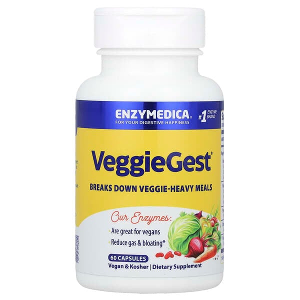 Enzymedica VeggieGest 60cp