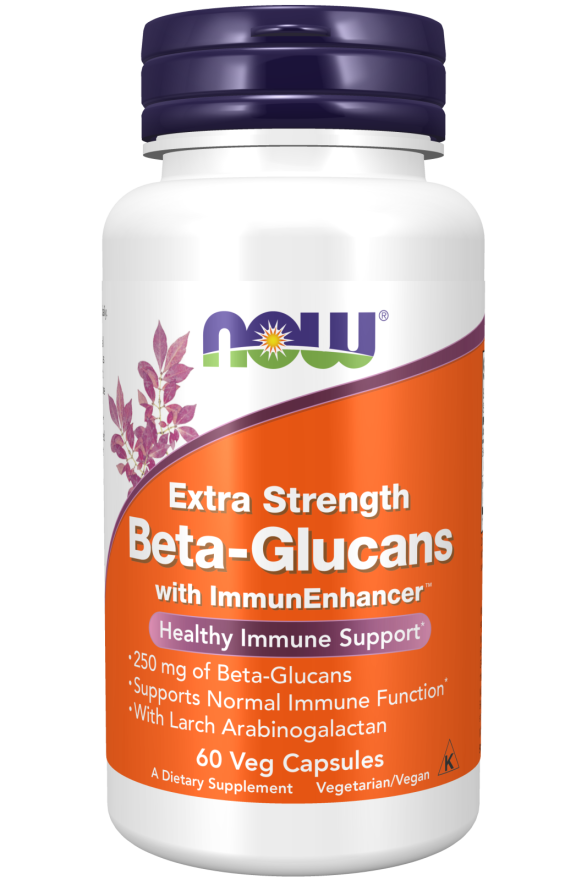 Now Beta-Glucan 250mg 60vcp-[HealthWay]