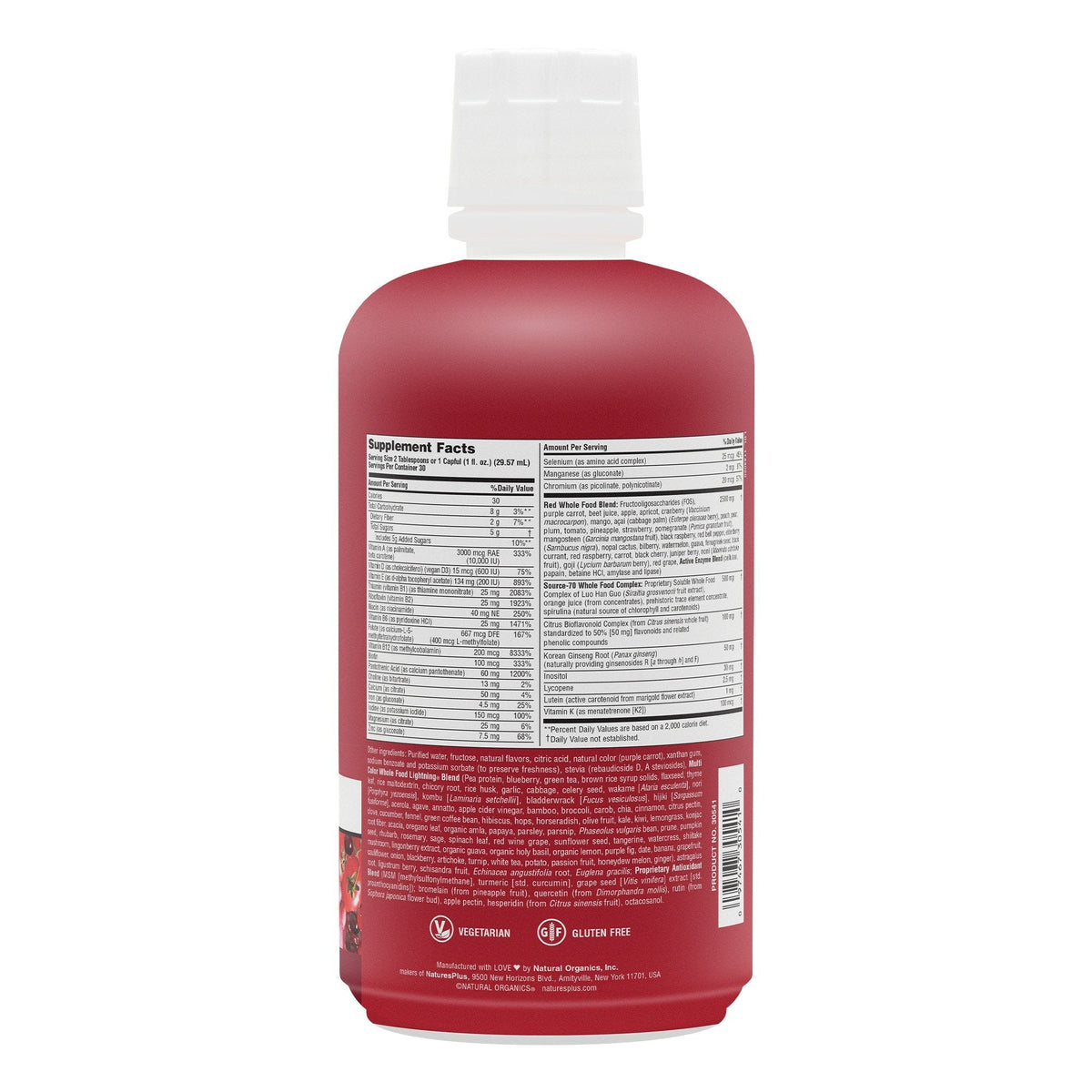 Natures Plus Source of Life Red 30oz-[HealthWay]