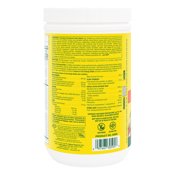 Natures Plus Source of Life Energy Shake 1oz