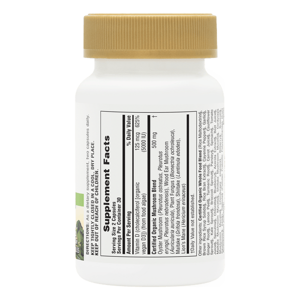 Natures Plus Source of Life Garden Vitamin D3 Vegan 60cp
