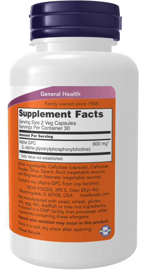 Now Alpha GPC 300mg 60vc-[HealthWay]