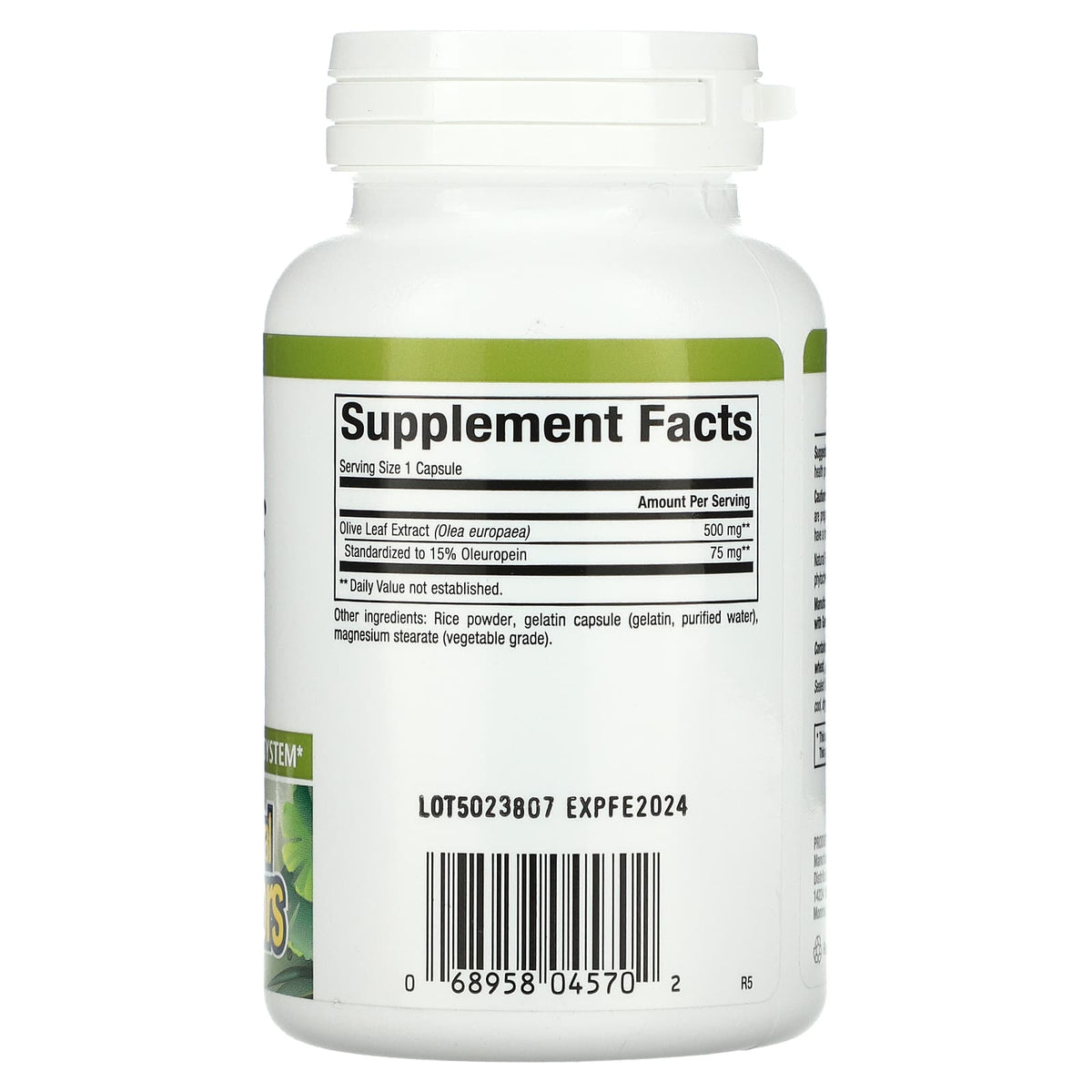 Nat Factors Olive Leaf 90c-[HealthWay]
