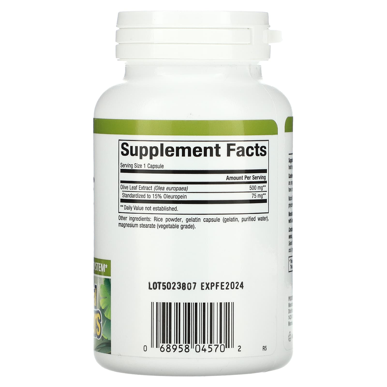 Nat Factors Olive Leaf 90c-[HealthWay]