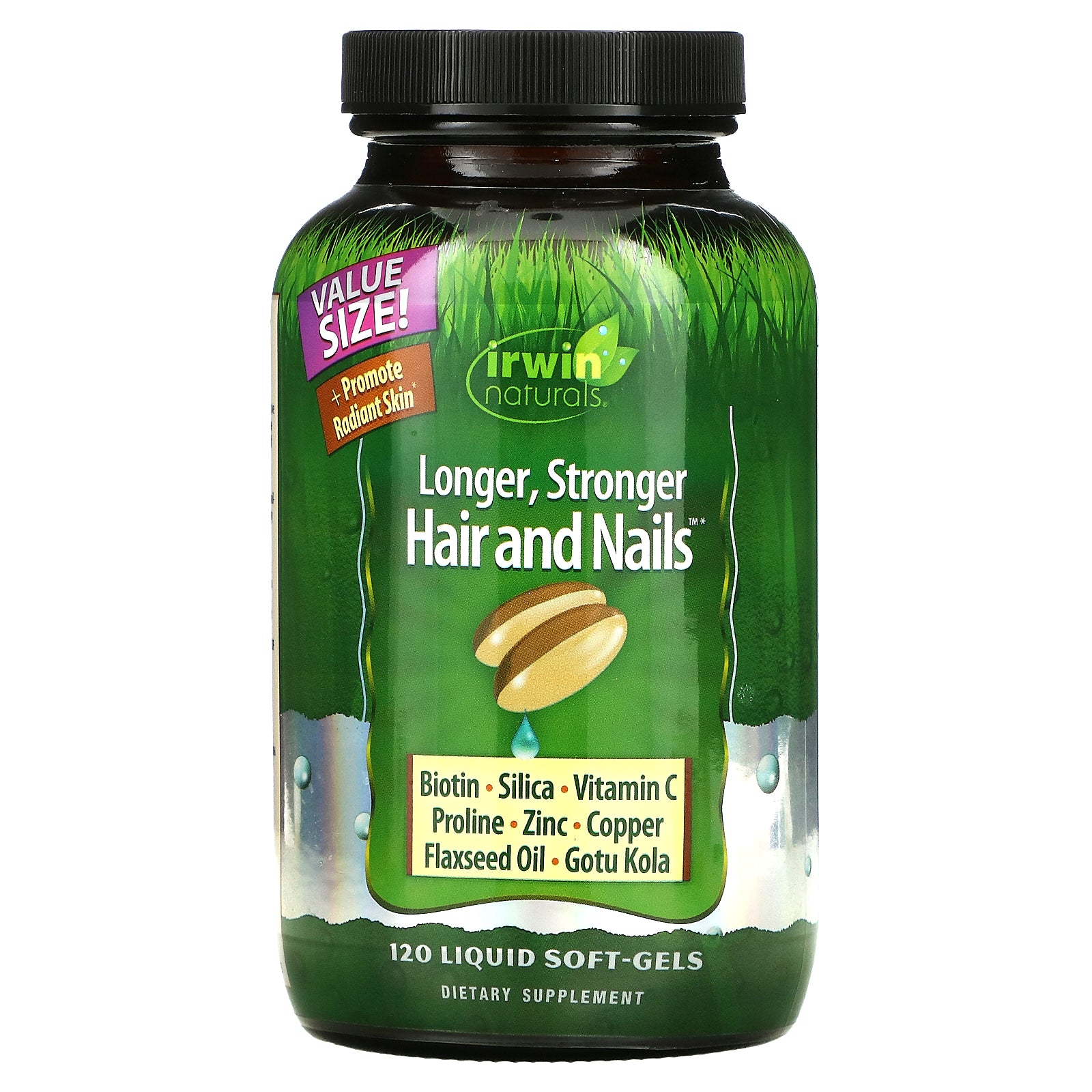 Irwin Skin Hair Plus Nails 120sg-[HealthWay]