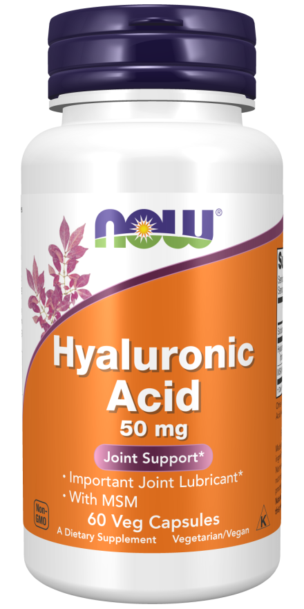 Now Hyaluronic Acid/MSM 60vc