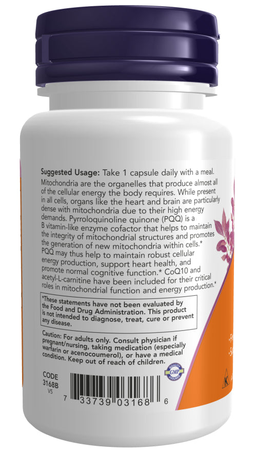 Now PQQ Energy 30vc-[HealthWay]