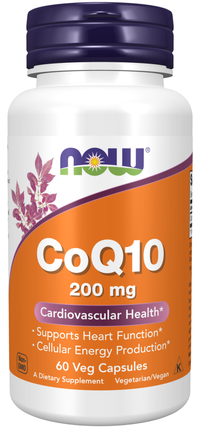 Now CoQ10 200mg 60vcp-[HealthWay]