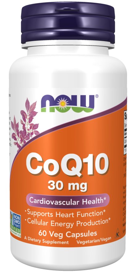 Now CoQ10 30mg 60cp-[HealthWay]