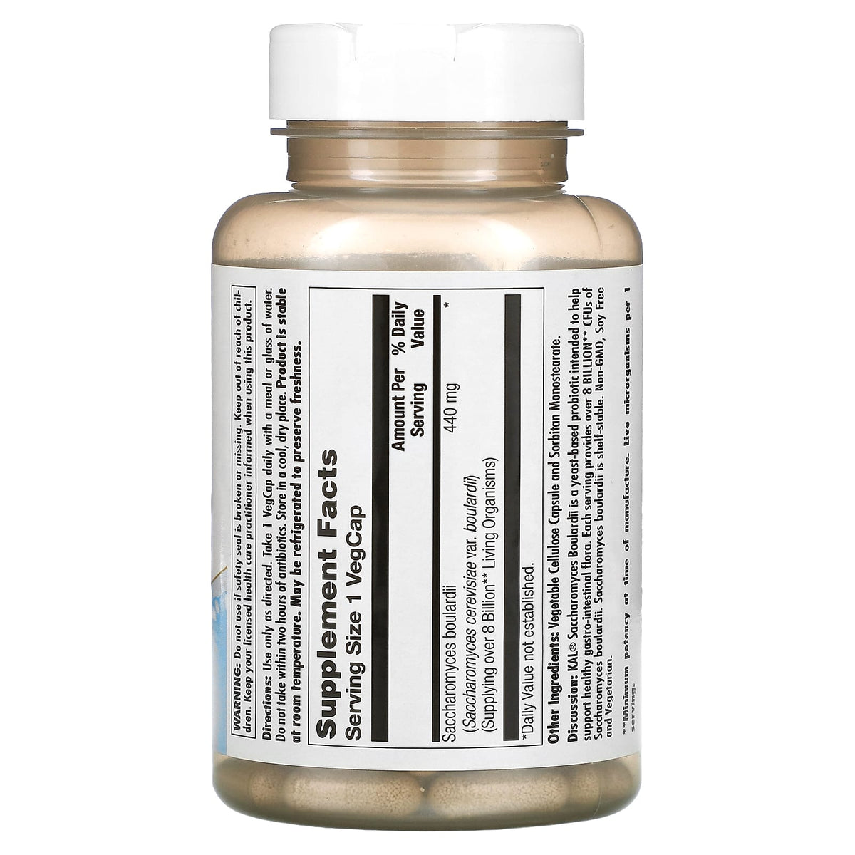 Kal Saccharomyces Boulardii 8 Billion 60-[HealthWay]
