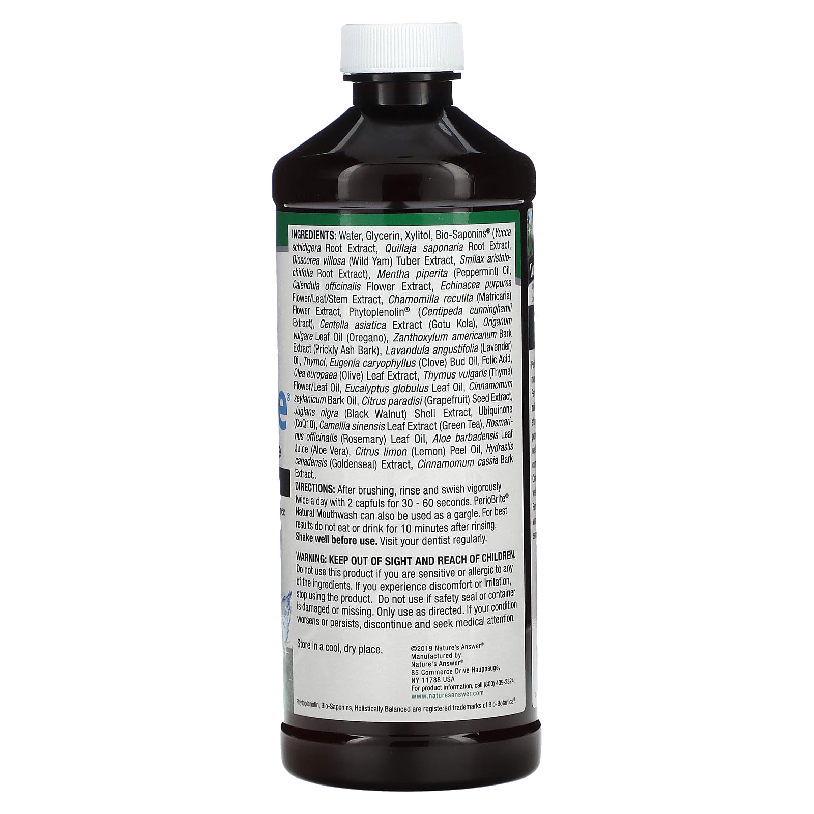 Natures Answer Periobrite MouthWash 16oz-[HealthWay]