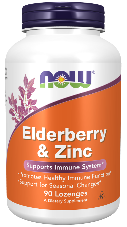 Now Elderberry Zinc 90lz