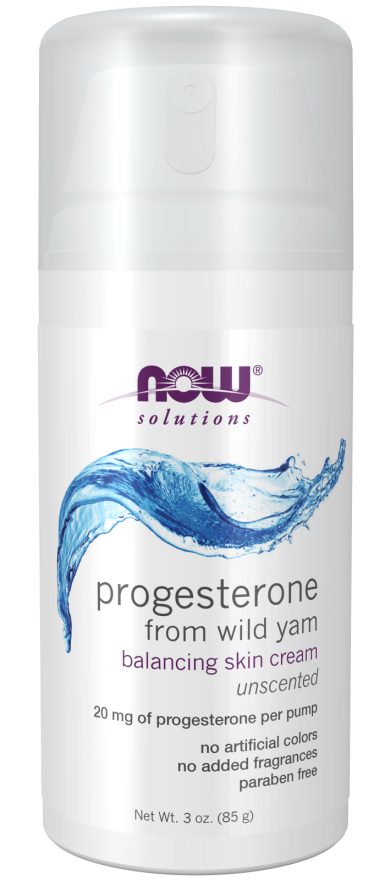 Now Progesterone Cream Unscented 3oz