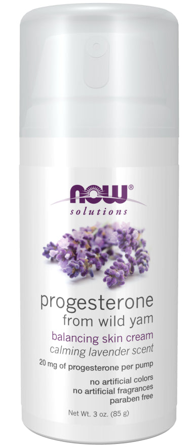 Now Progesterone Crm Lav 3oz-[HealthWay]