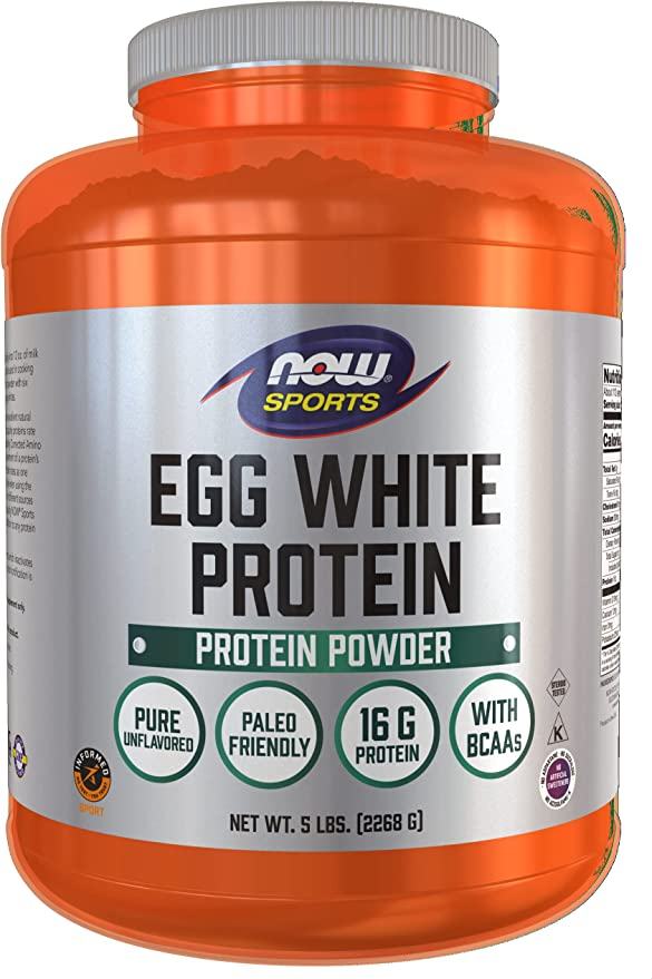 Now Egg White Protein  5lb