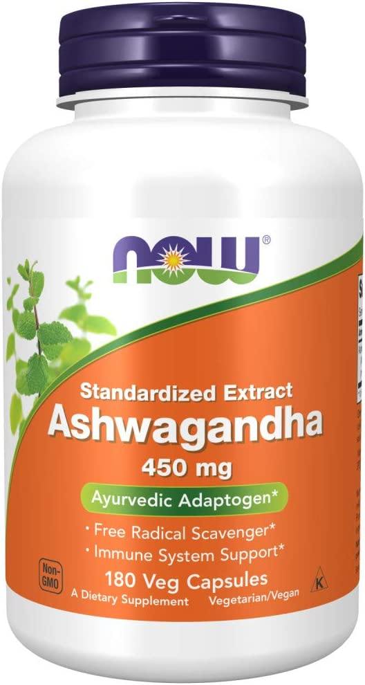 Now Ashwagandha 450mg 180vc