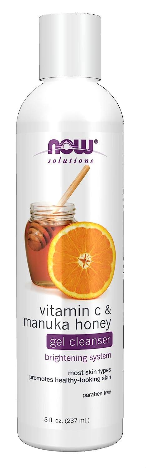 Now Vitamin C & Manuka Honey Cleanser 8oz
