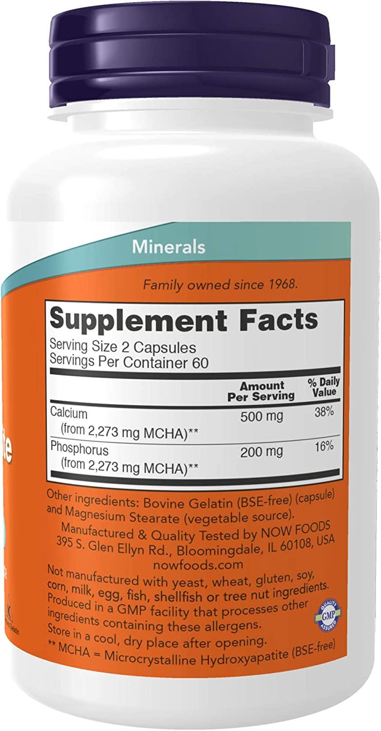 Now Cal Hydroxyapatite 250mg 120cp