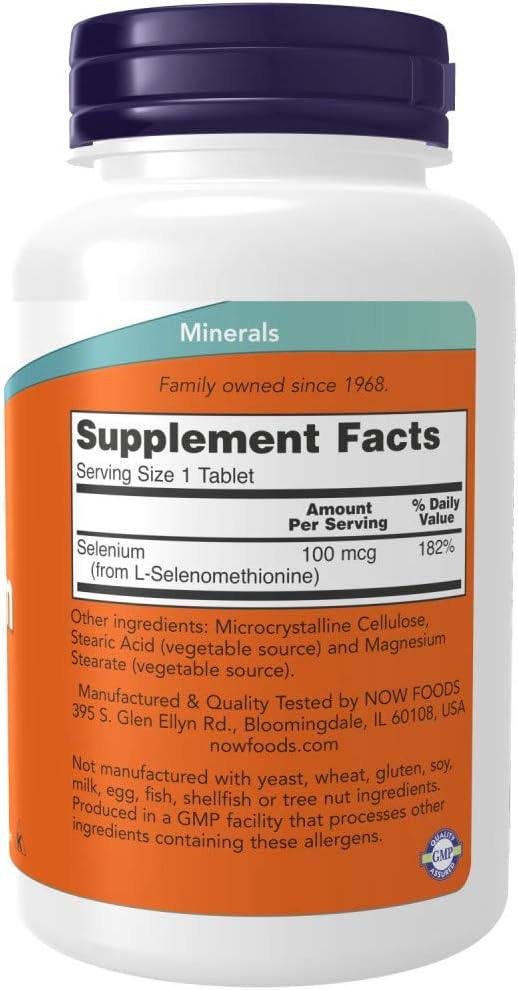 Now Selenium 100mcg 250tb