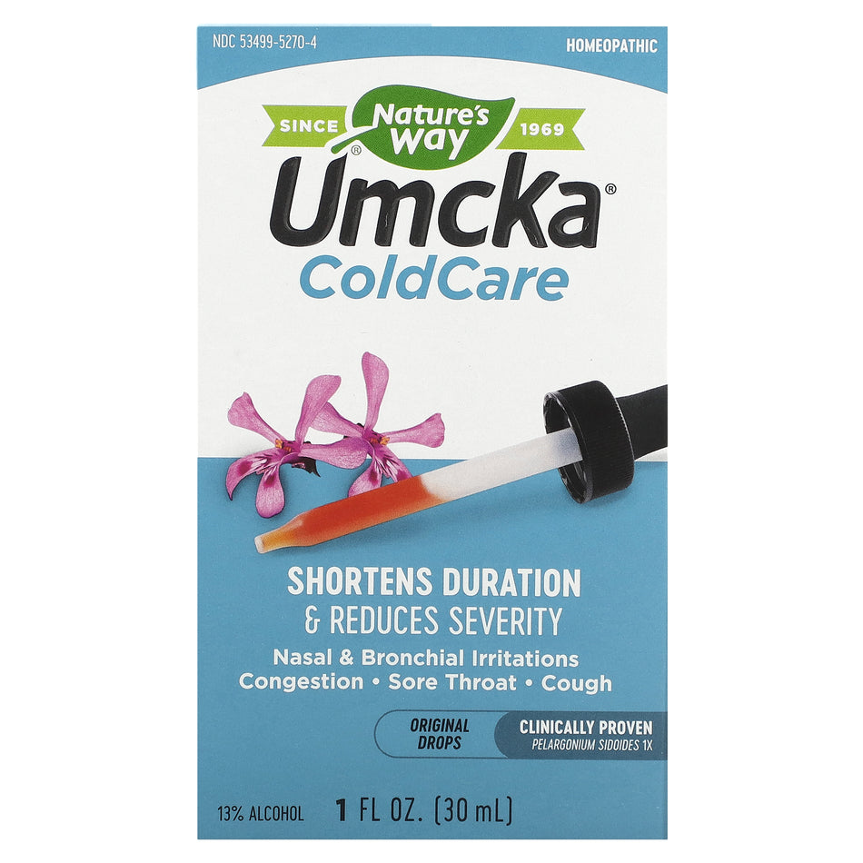 Natures Way Umcka ColdCare Org 1oz-[HealthWay]