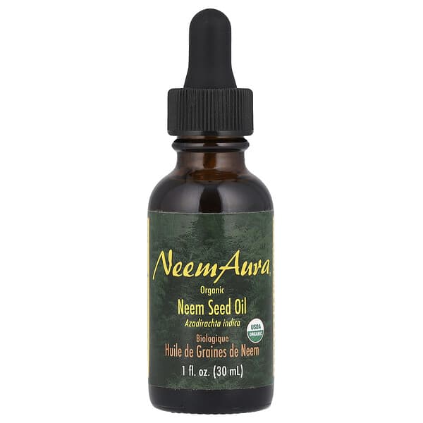 NeemAura Neem Seed Oil 1oz