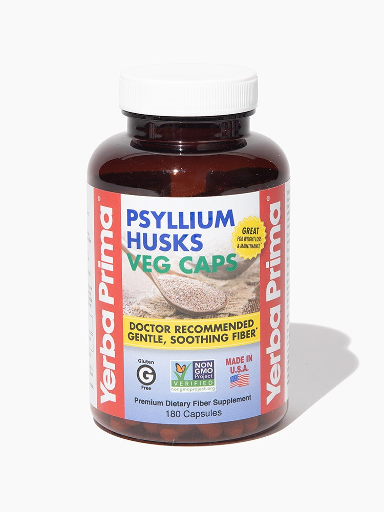 Yerba Prima Psyllium Husks 180vcp