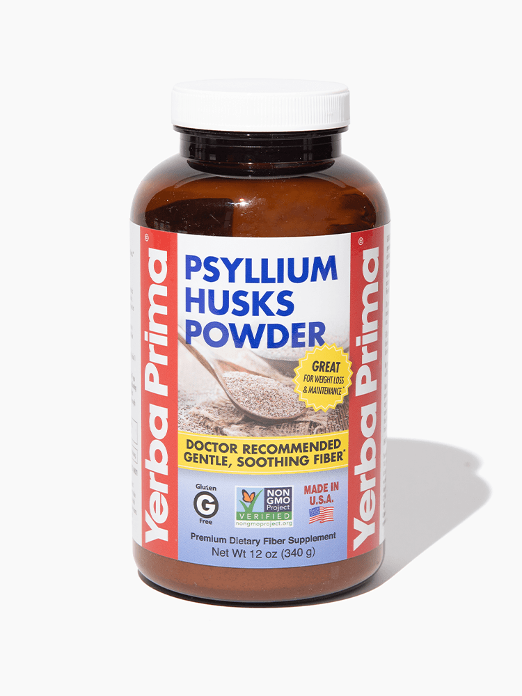 Yerba Prima Psyllium Husks Pwd 12oz