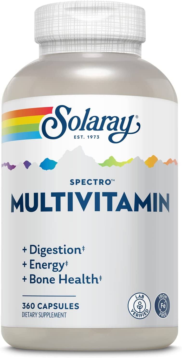 Solaray Spectro Iron Free 360cp