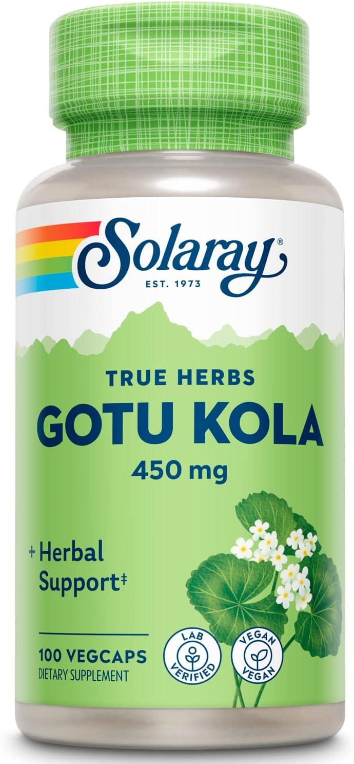 Solaray Gotu Kola 450mg 100cp