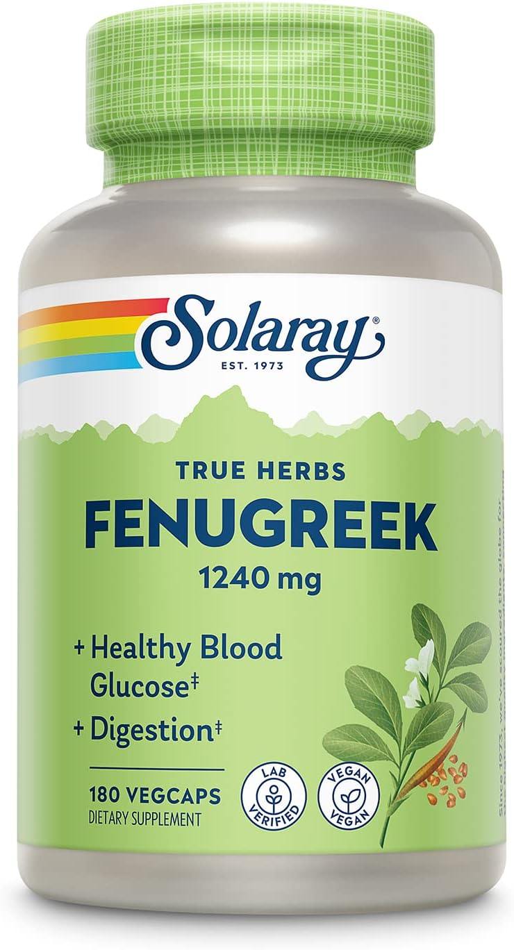 Solaray Fenugreek 620mg 180cp