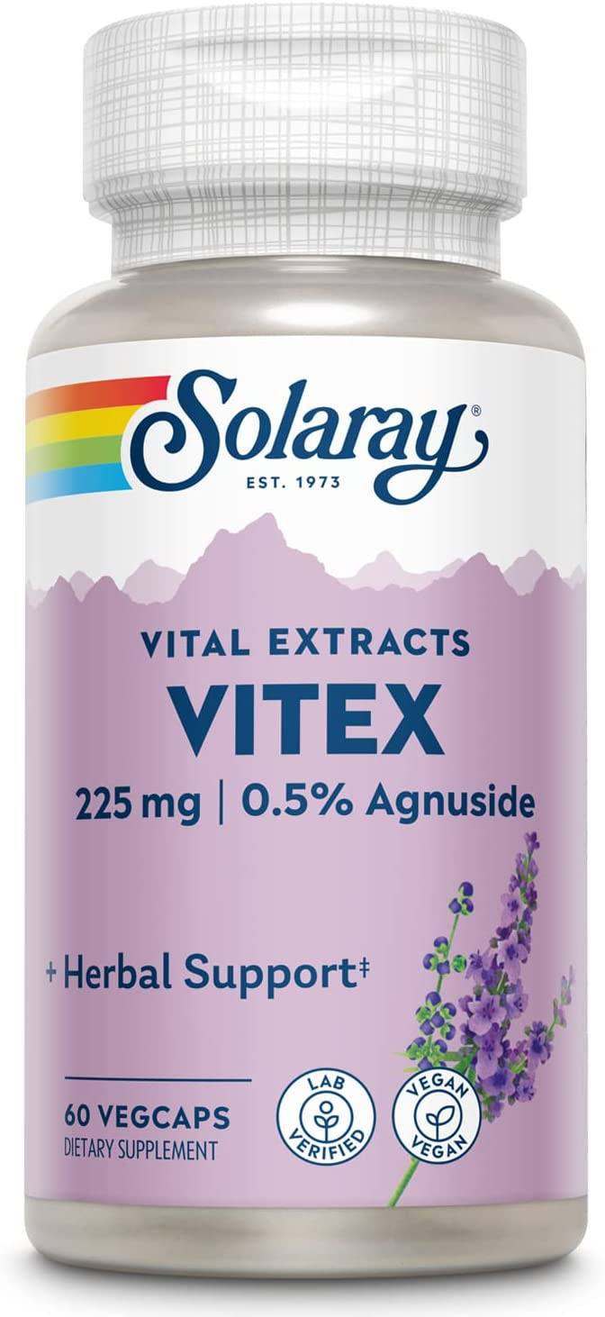 Solaray Vitex Ext 225mg 60cp