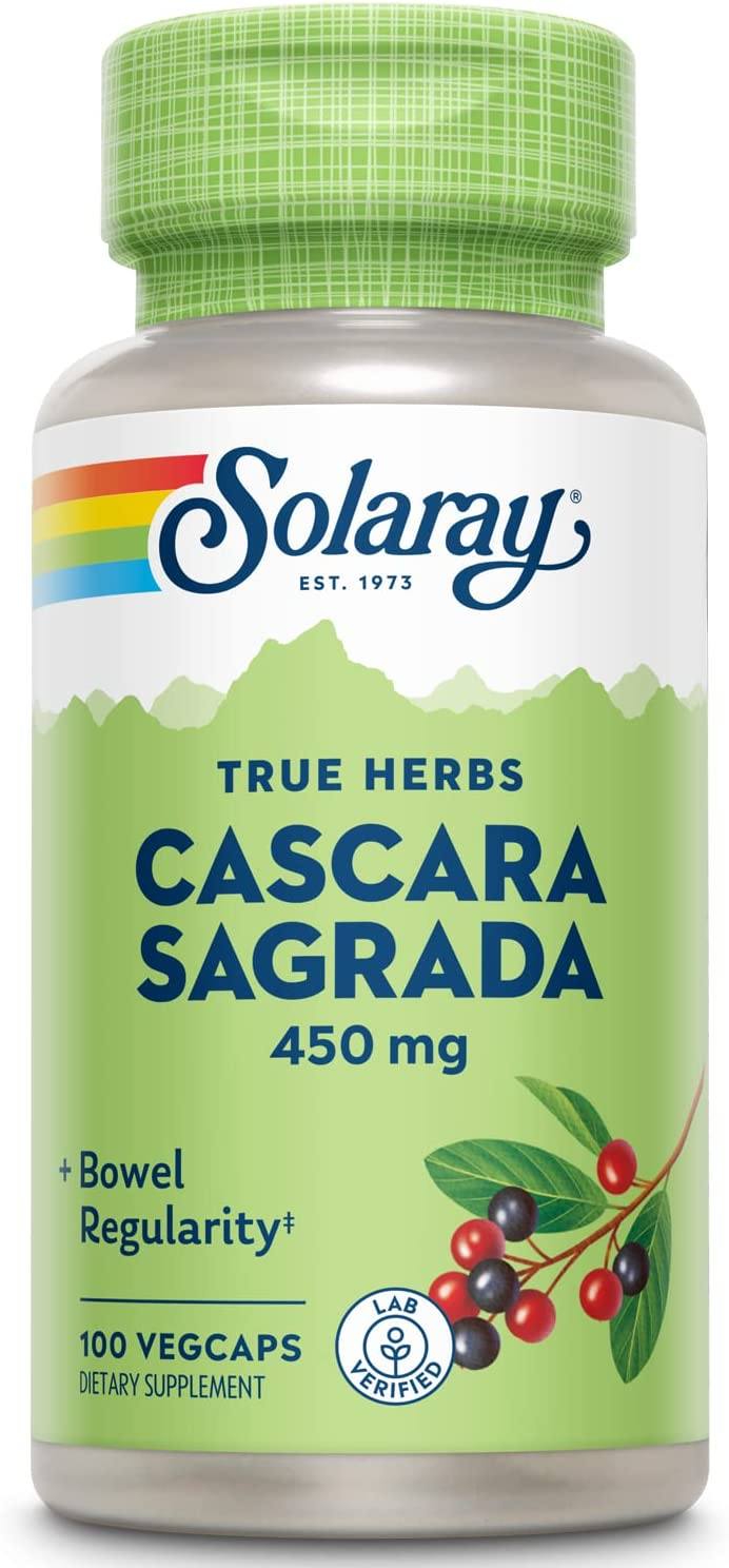 Solaray Cascara Sagrada 450mg 100cp