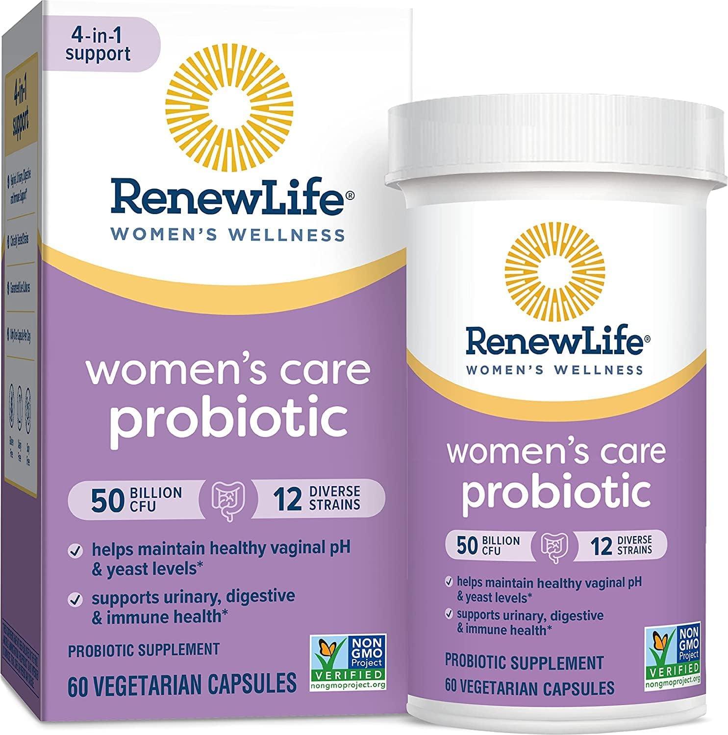 Renew Life UF Womens Vaginal 50B 60vc